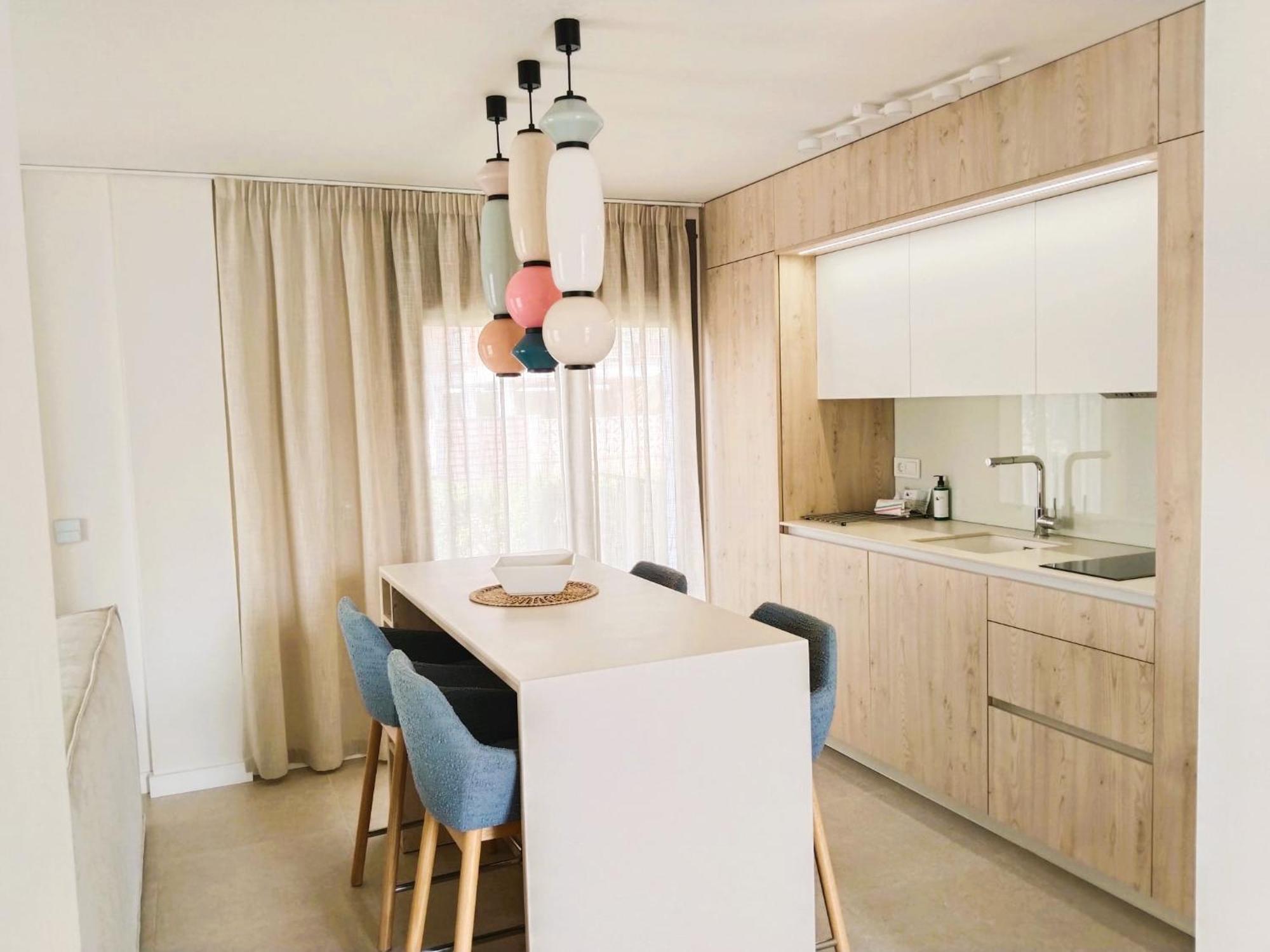 Apartamentos Marfina Castelldefels Bagian luar foto