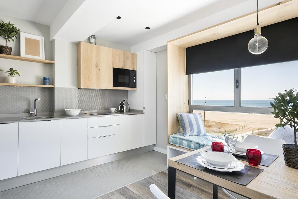 Apartamentos Marfina Castelldefels Bagian luar foto